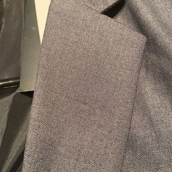 Men’s Gray Suit Jacket Blazer One Button Notched Size 38R NWT *READ Description - Picture 9 of 11